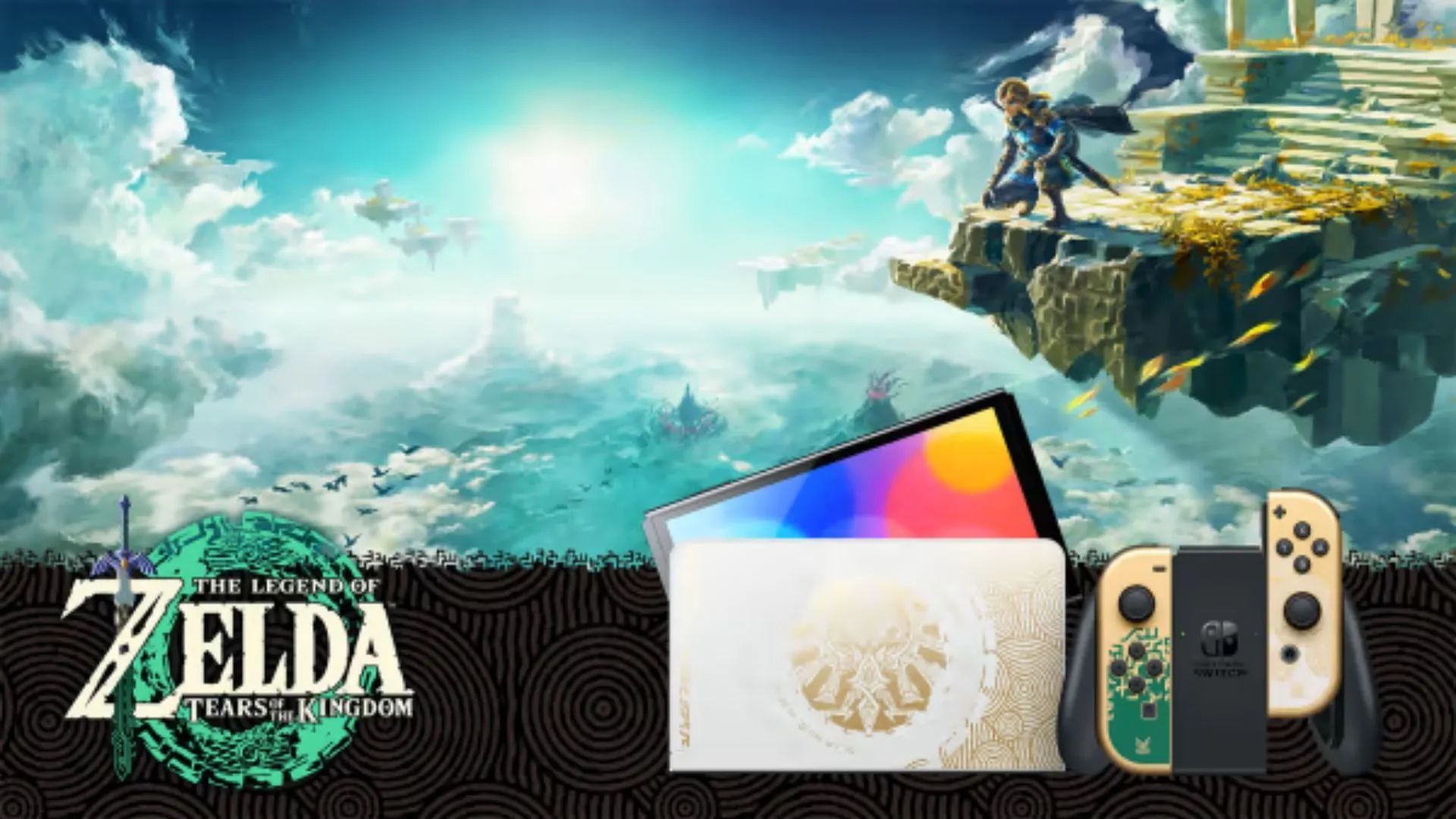 В The Legend of Zelda: Tears of the Kingdom лучше всего играть с новым OLED-дисплеем Nintendo Switch (изображение предоставлено Nintendo).