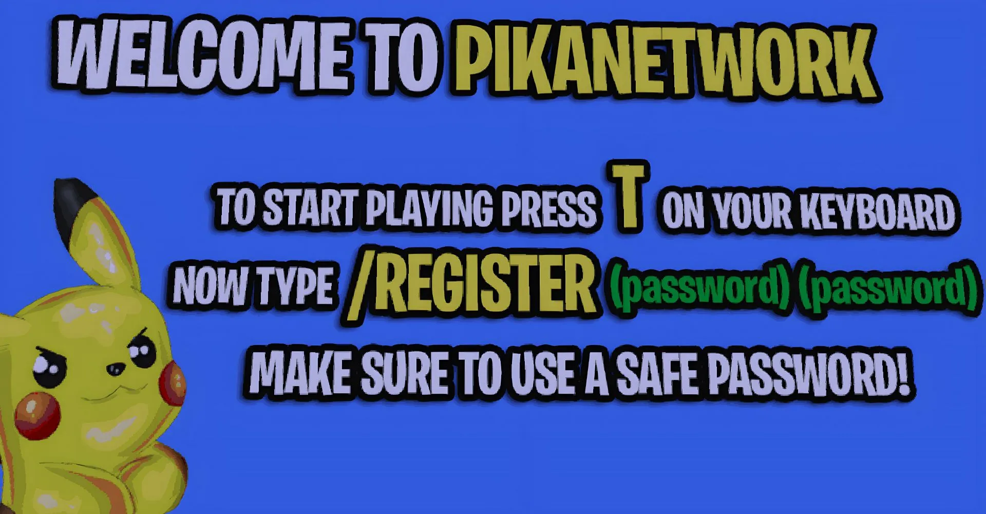 PikaNetwork — удивительный сервер мини-игр (изображение от Mojang)