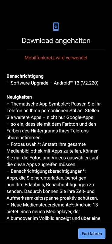 Android 13-update voor Nokia X30 5G