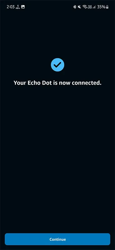 Amazon Echo verbinden met wifi met app