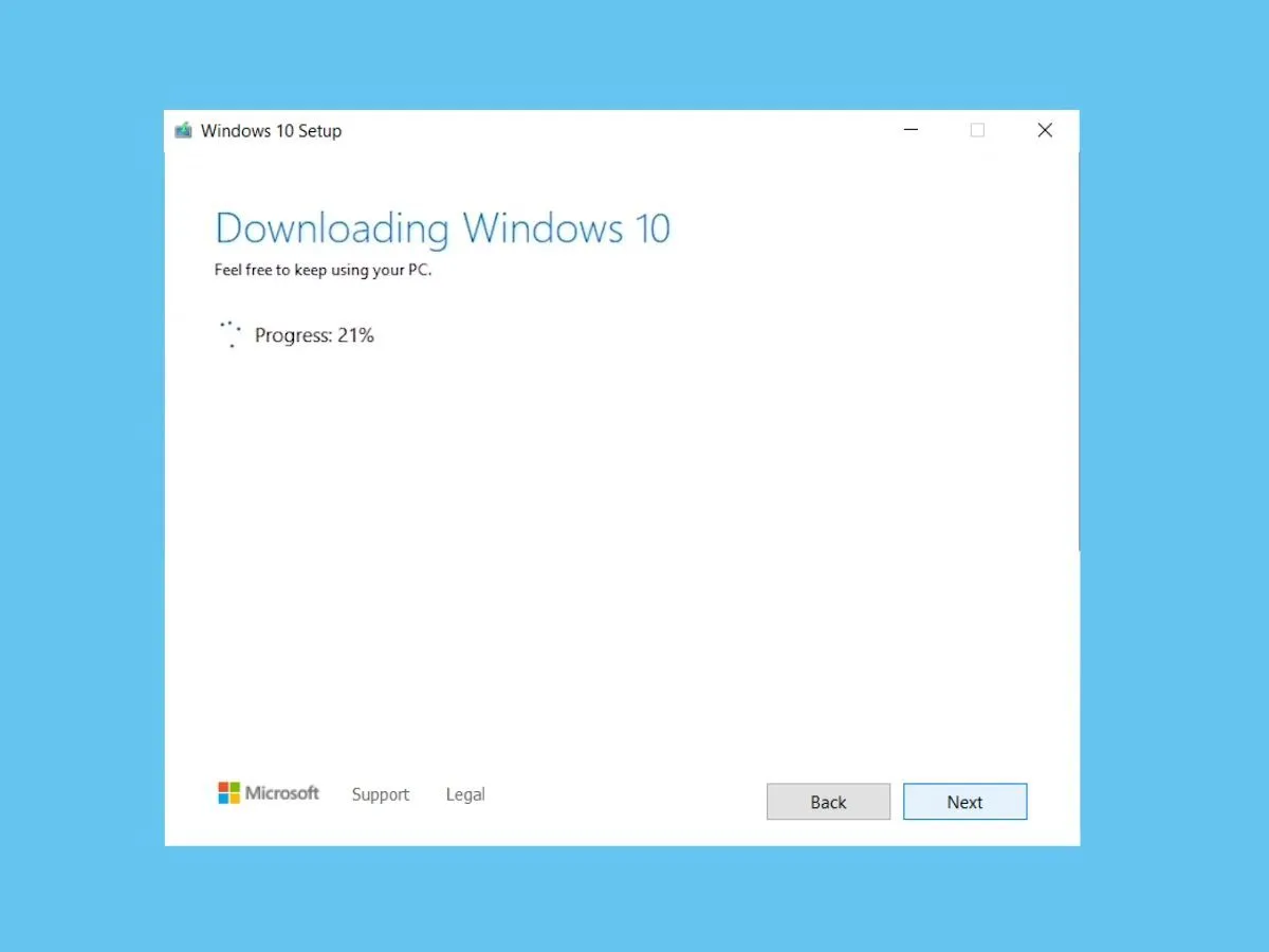 Imagem capturada do Windows 10