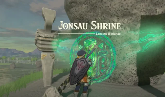 Hoe Jonsau Shrine te voltooien in The Legend of Zelda Tears of The Kingdom