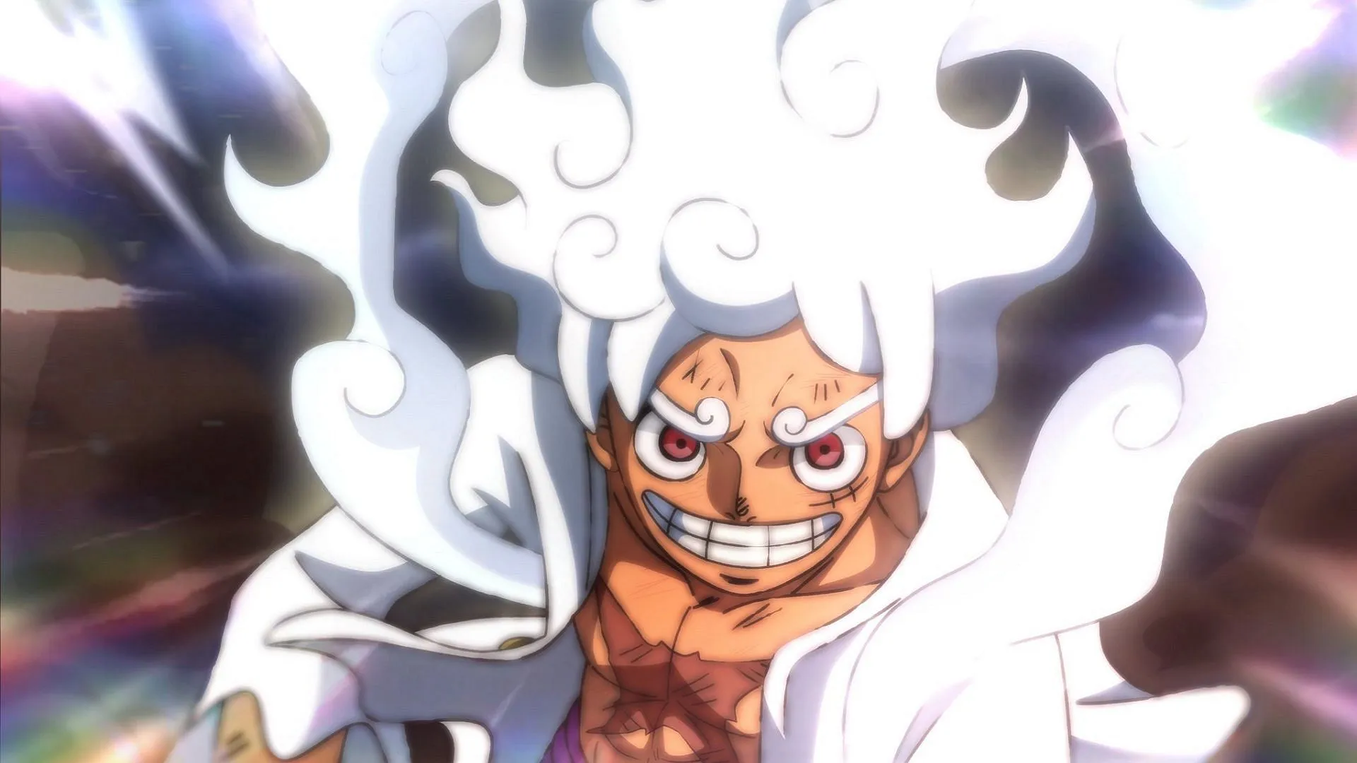 Rufy nell'Onigashima Raid di One Piece (Immagine via Toei Animation, One Piece)