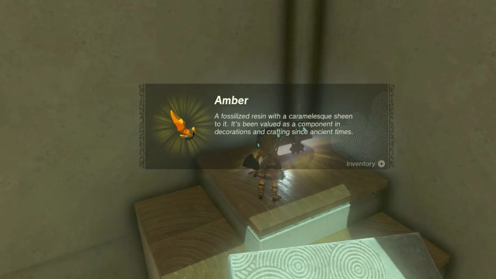 Verzamel Amber uit kisten in Tears of The Kingdom (Afbeelding via Perfect Score/YouTube)