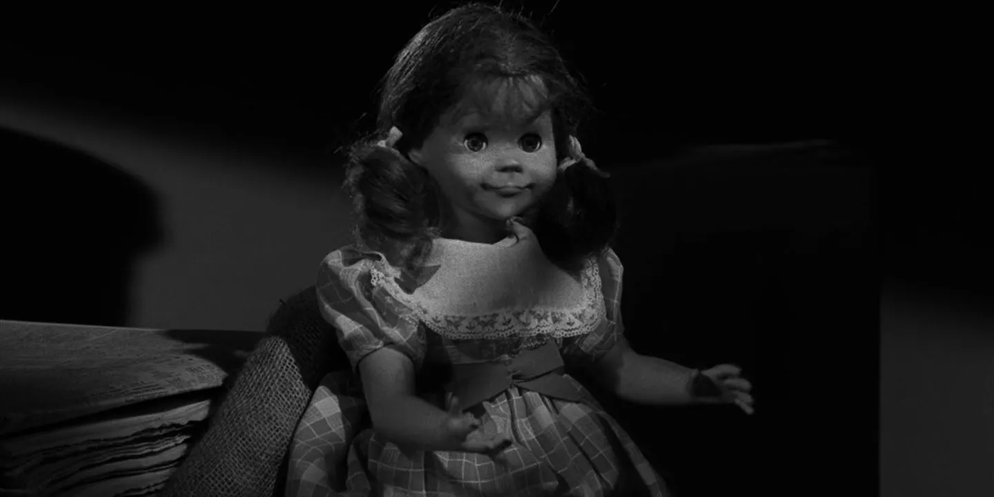 La espeluznante muñeca Talky Tina en el episodio The Twilight Zone