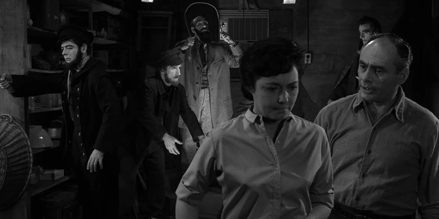 Una colección de asesinos en serie de cera en el episodio The Twilight Zone.