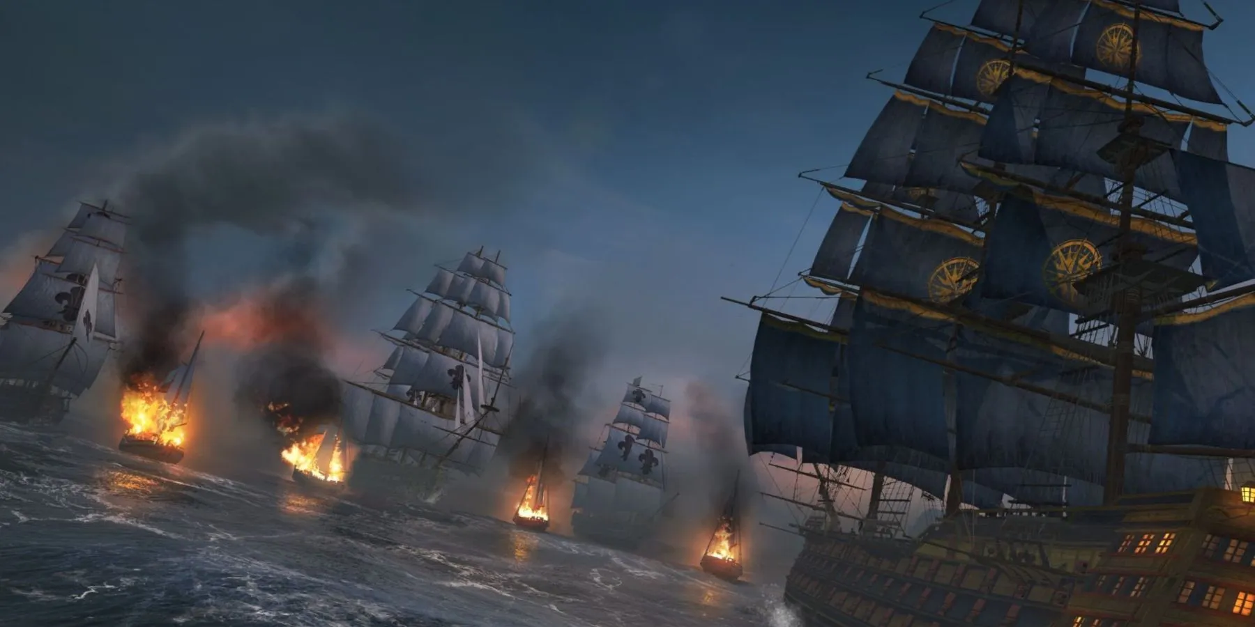 Assassin's Creed Rogue Sea Battle