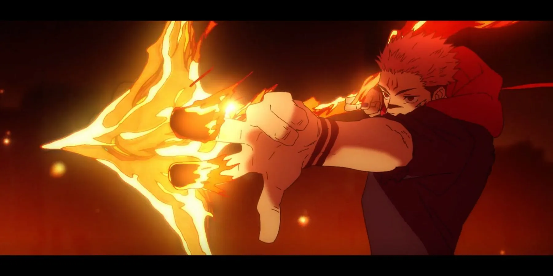 Brucia il fuoco con il fuoco Jujutsu kaisen episodio 40