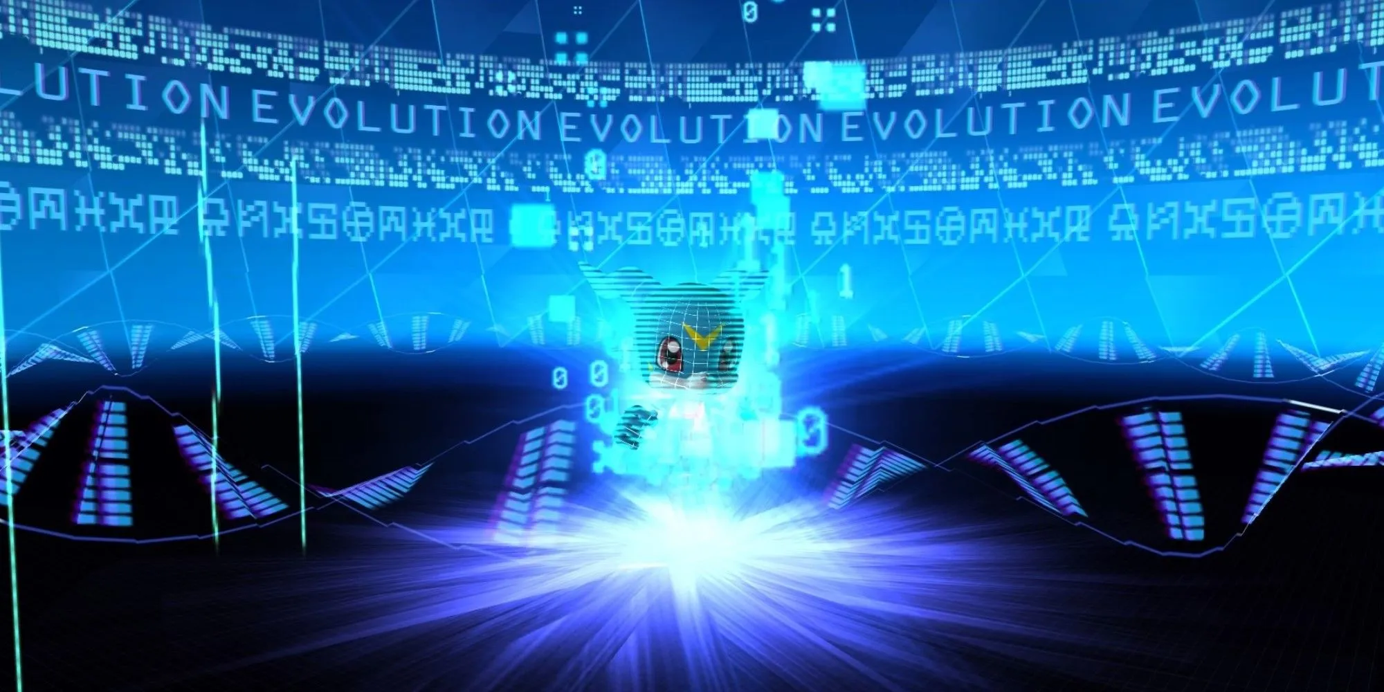 Digimon World Next Order Veemon Digivolving