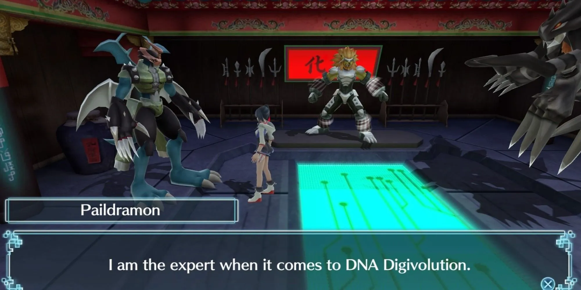 Digimon World Next Order Welkom bij DNA Digivolution Dojo