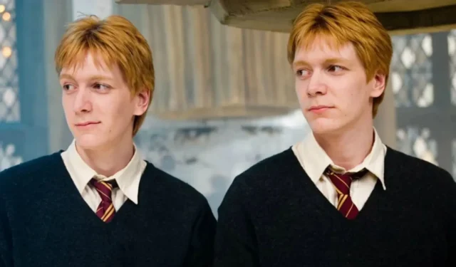 Harry Potter: Quais são as diferenças entre Fred e George Weasley?