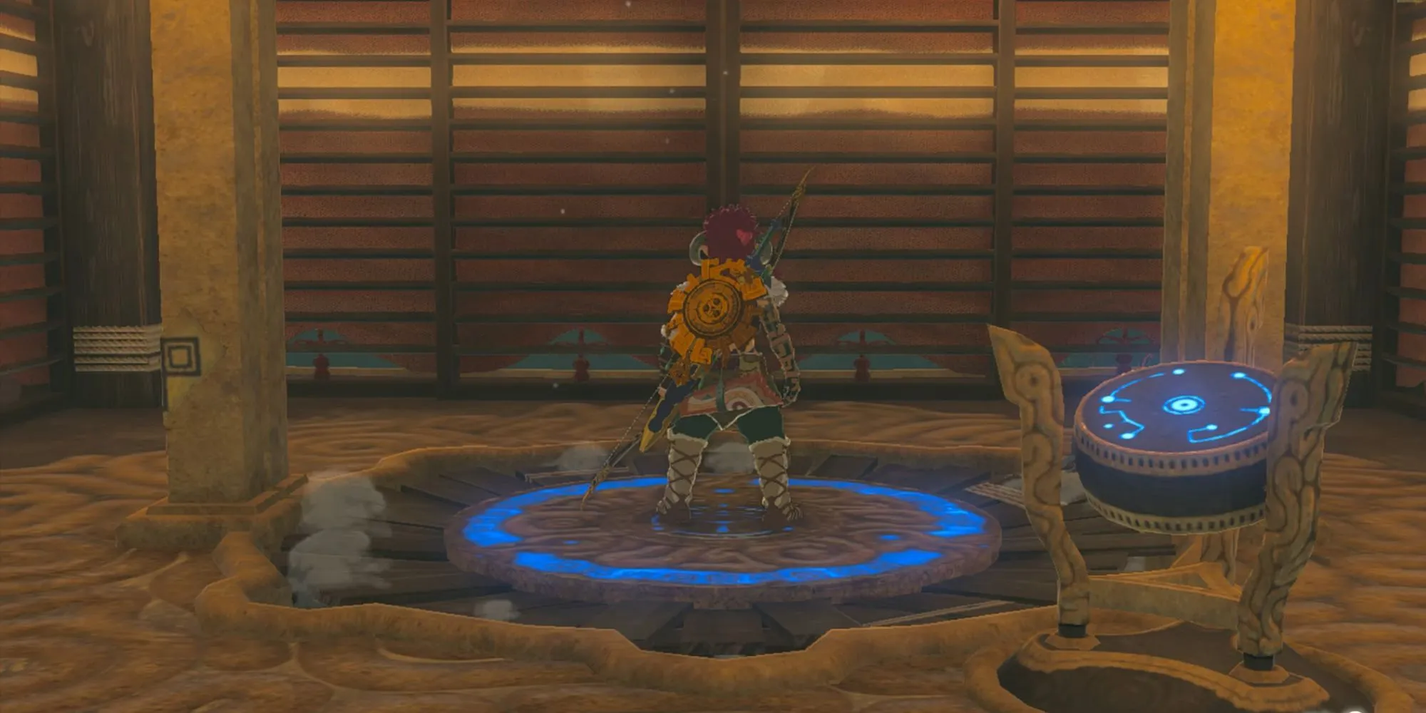La leggenda di Zelda Le lacrime del regno Labyrinth Elevator
