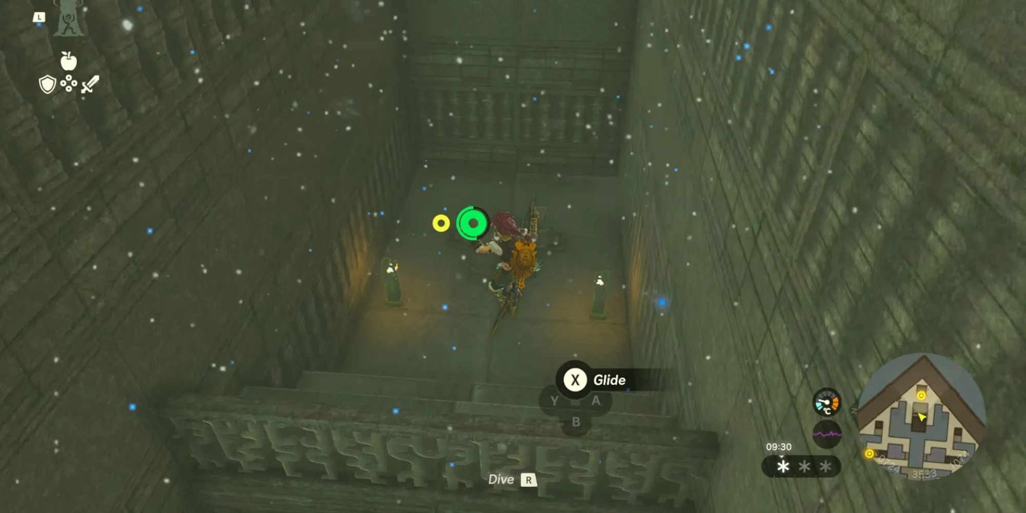 La leggenda di Zelda Lacrime del regno Labirinto nella posizione del Terminal 3