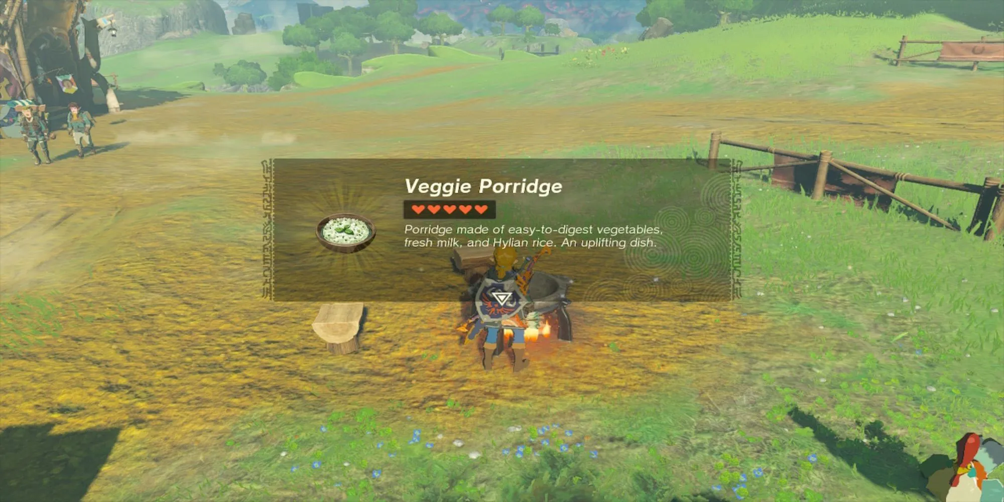 De legende van Zelda Tears of the Kingdom Veggie Porridge