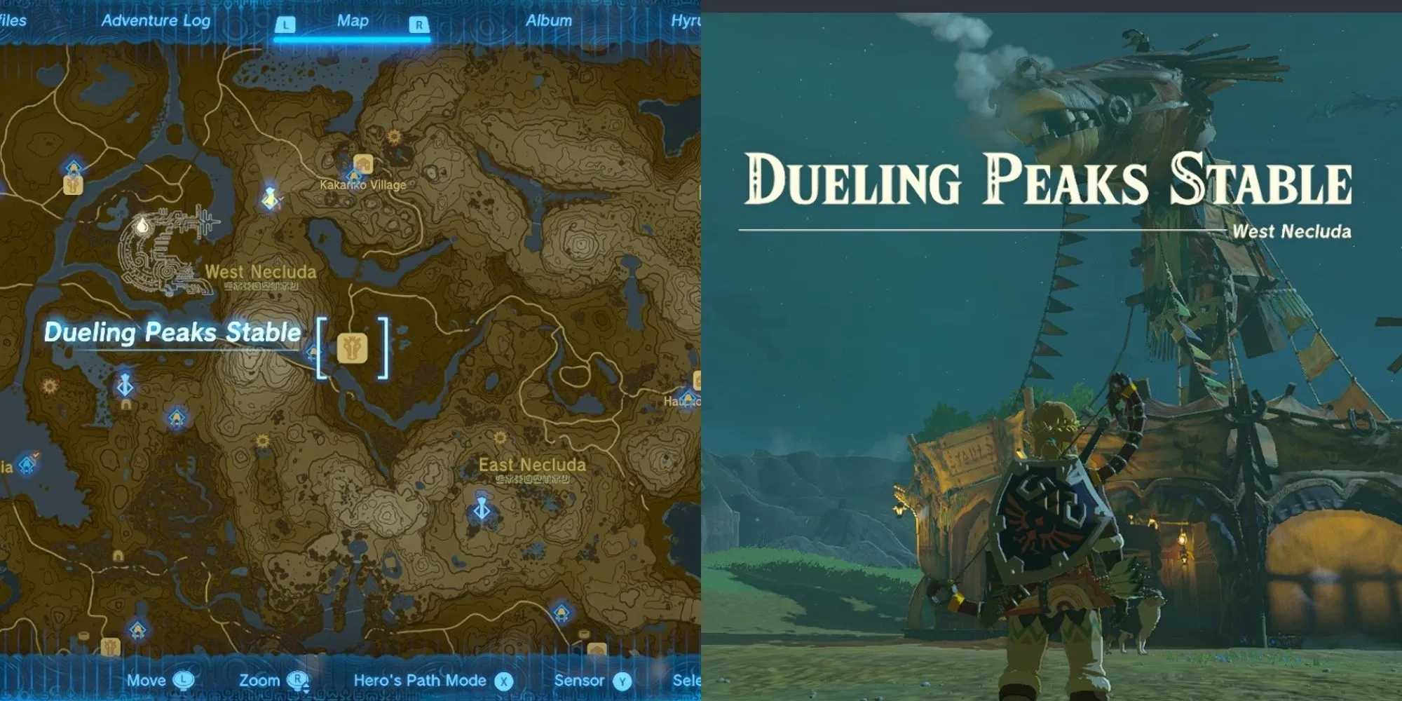The Legend of Zelda_ Tears of the Kingdom Dueling Peaks Stable-1