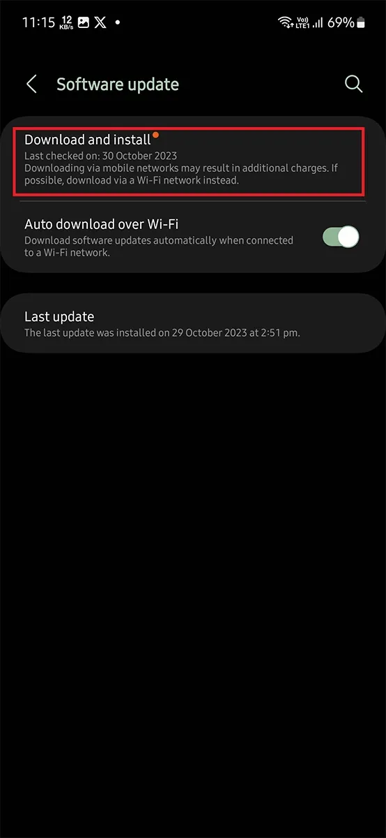 Hoe Android 14 op de Galaxy S23 te installeren