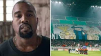 Kanye West heeft op bizarre wijze inter Milan-ultra's opgenomen in...