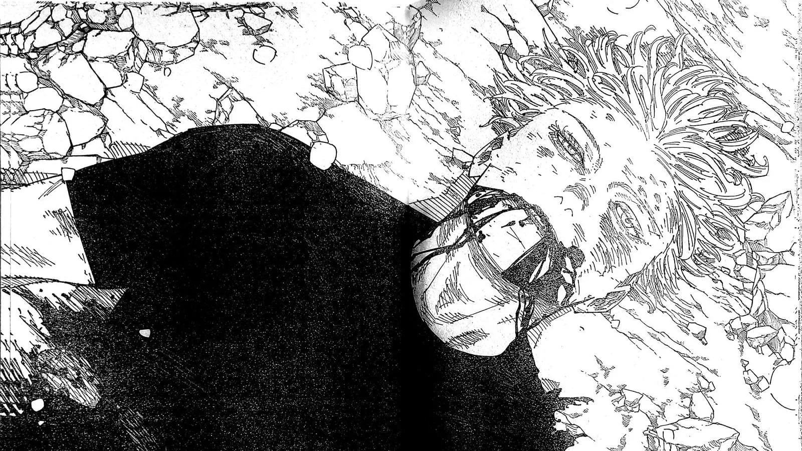Satoru Gojo como se ve en el manga (Imagen vía Shueisha)