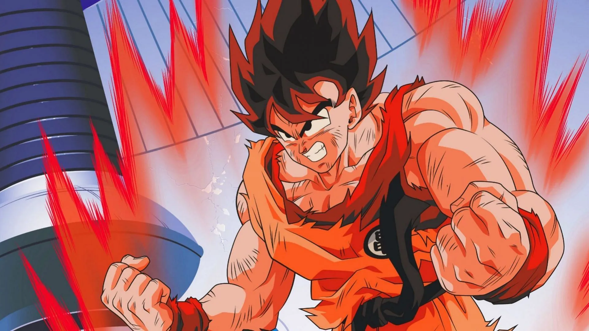 Goku zoals getoond in de serie (Afbeelding via Toei Animation)