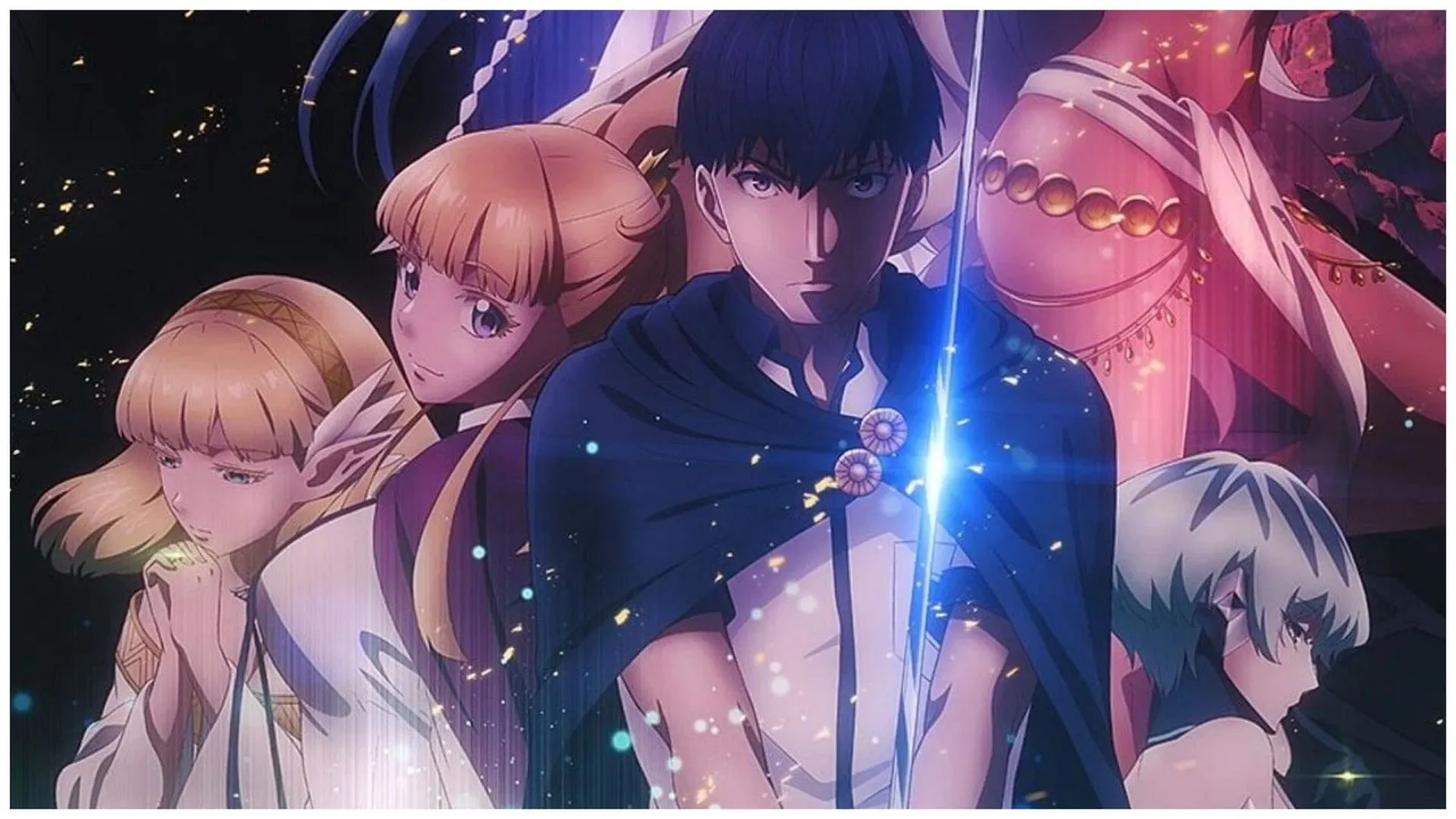 Anime-opstelling winter 2024 (Afbeelding via Staple Entertainment)
