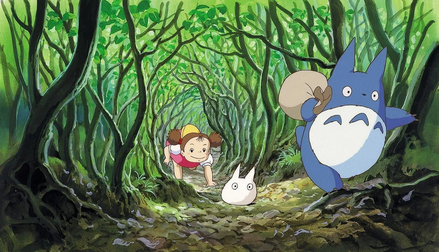 Mi vecino Totoro (Imagen vía Studio Ghibli)