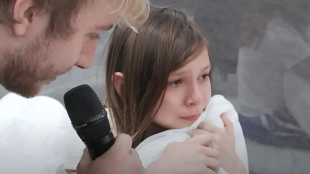 11-jähriges Mädchen in Tränen aufgelöst – MrBeast-Challenge