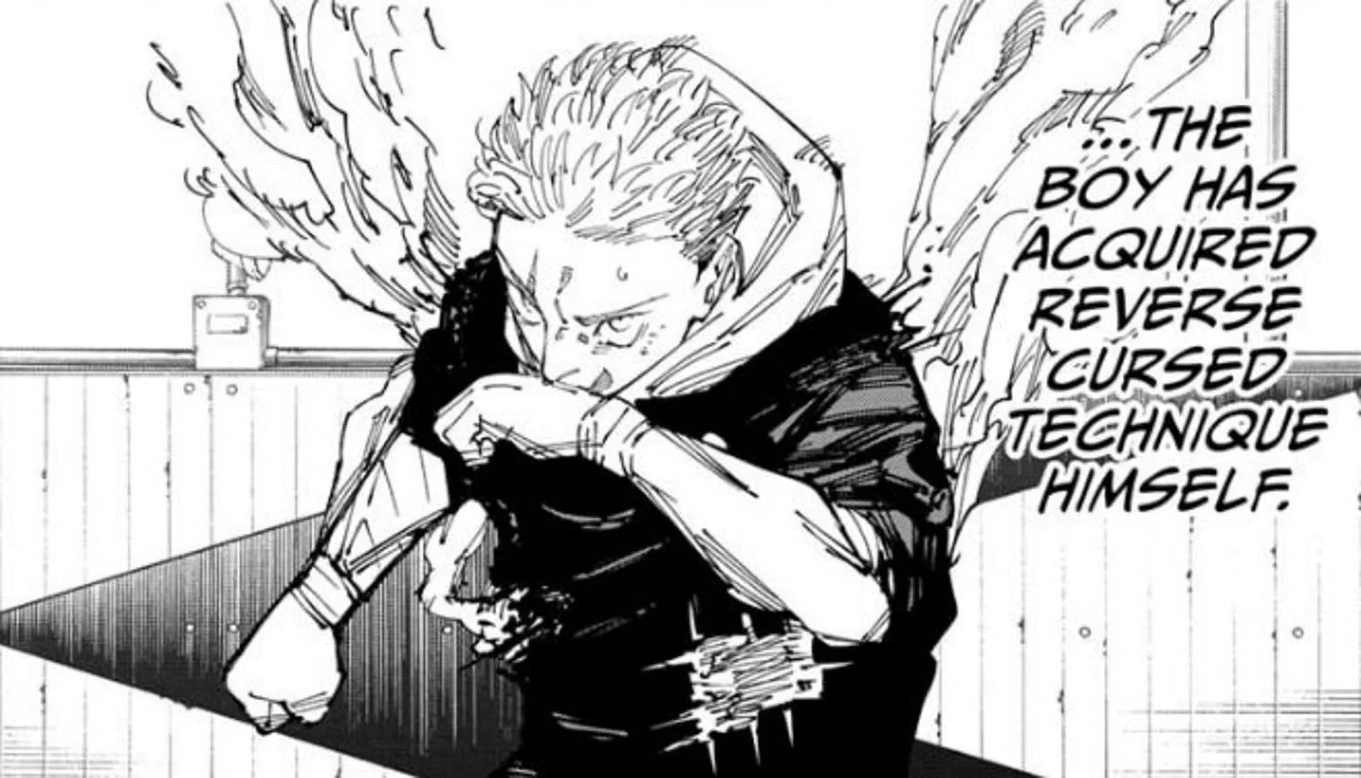 Yuji was revealed to have learned the Reverse Cursed Technique (Image via Gege Akutami, Shueisha)
