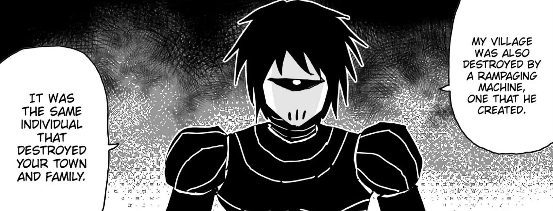 Drive Knight como se ve en el manga (Imagen vía Shueisha)