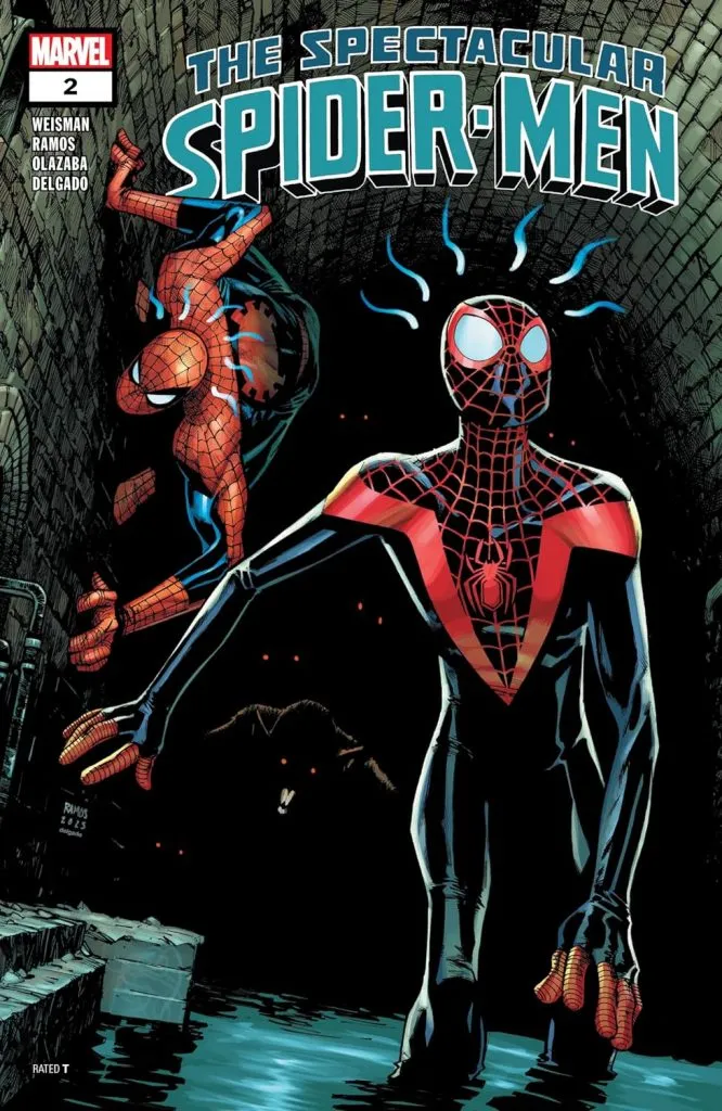 Espectacular portada de Spider-Men #2